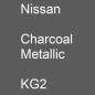 Preview: Nissan, Charcoal Metallic, KG2.